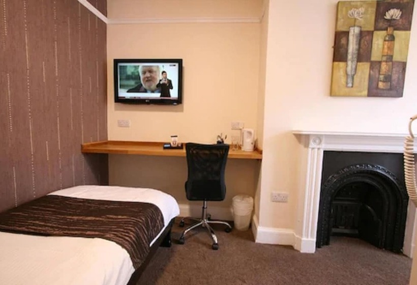 اتاق استاندارد یک نفره, Central Hotel Cheltenham By Roomsbooked