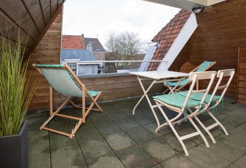 Студио Стандарт с Террасой, De Vischpoorte, Hartje Deventer En Aan De Ijssel
