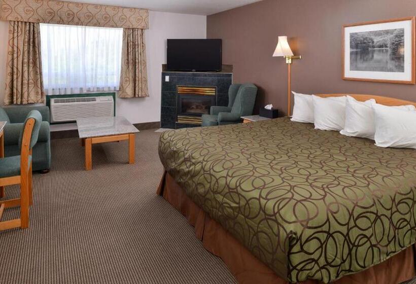 带大床的复式套间, Canadas Best Value Inn Valemount
