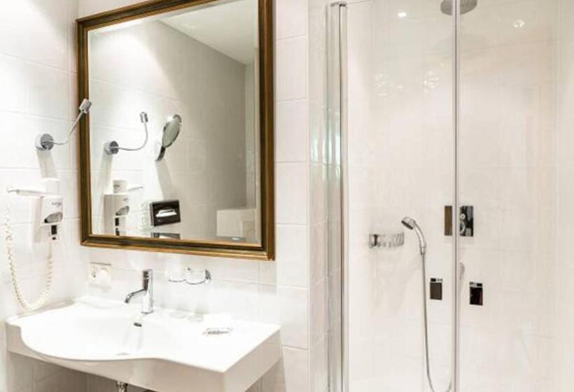 테라스 싱글룸, Salzburg Hotel Holznerwirt
