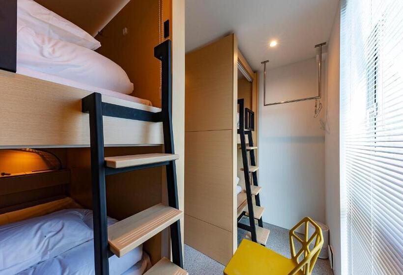 Четырехместный Номер Стандарт, Plat Hostel Keikyu Kamakura Wave