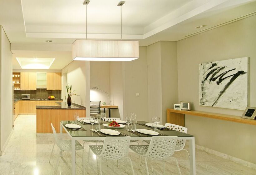 带3个卧室的豪华公寓, Fraser Residence Sudirman, Jakarta