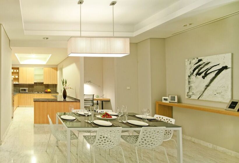 带3个卧室的豪华公寓, Fraser Residence Sudirman, Jakarta