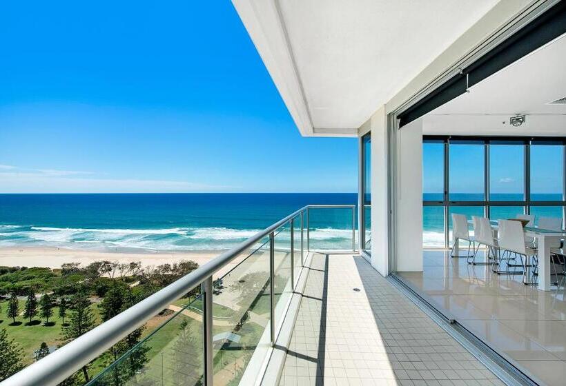 침실 3개 바다 전망 아파트, Ultiqa Air On Broadbeach