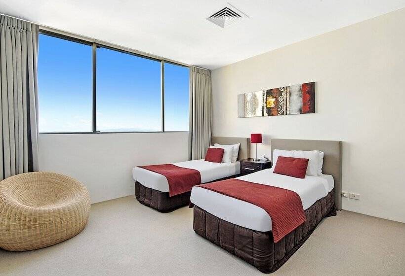 침실 2개 아파트, Ultiqa Air On Broadbeach