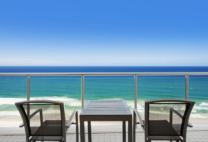 침실 1개 바다 전망 아파트, Ultiqa Air On Broadbeach