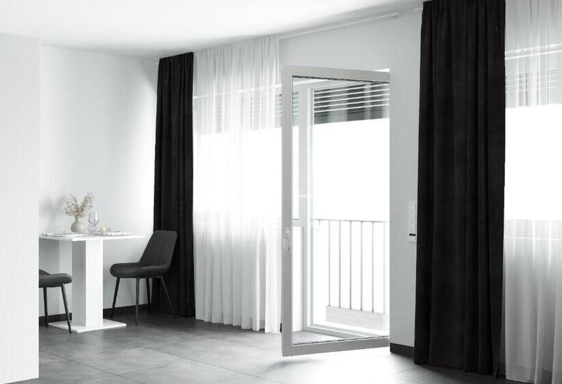 침실 1개 발코니 아파트, The Residences   Apartments Frankfurt