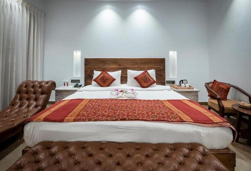 수피리어 룸 가든 전망, The Fern Ranthambore Forest Resort Rajasthan