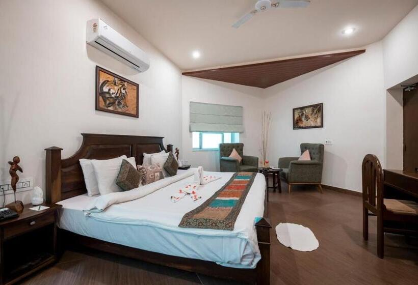 디럭스 룸, The Fern Ranthambore Forest Resort Rajasthan