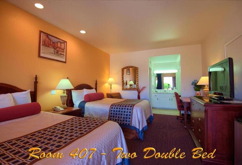Номер Стандарт 2 Двуспальные Кровати, Americas Best Value Inn And Suites  Yucca Valley