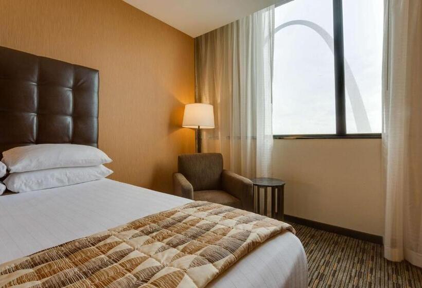اتاق دلوکس با تخت کینگ و چشم‌انداز, Drury Plaza St Louis At The Arch