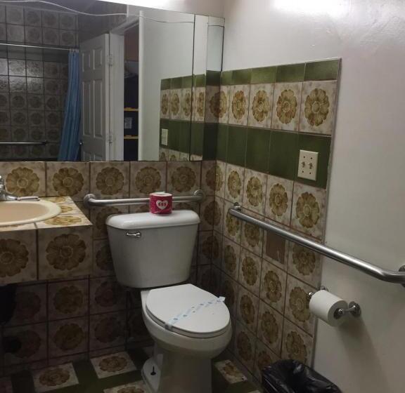 غرفة قياسية فردية لذوى الإحتياجات الخاصة, Walls Motel Long Beach