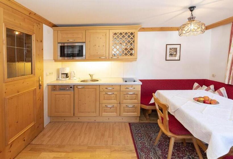 Апартаменты 1 Спальня с Балконом, Pension Edelweiss
