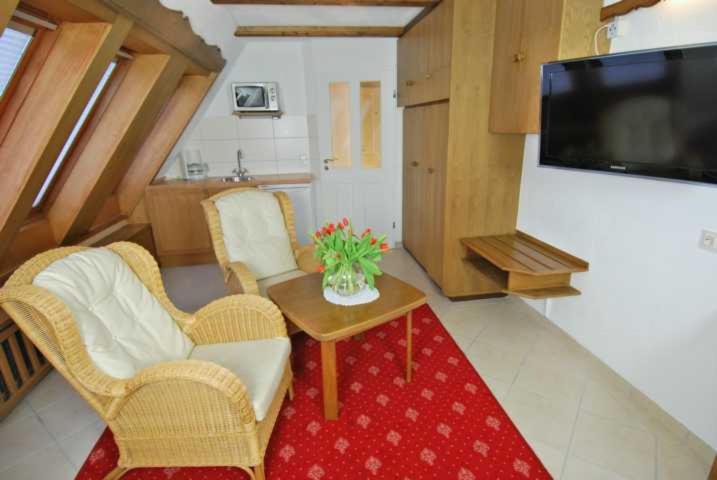 Номер Стандарт с Балконом, Wohlfühlhotel Hörn Van Diek Garni Mit Schwimmbad