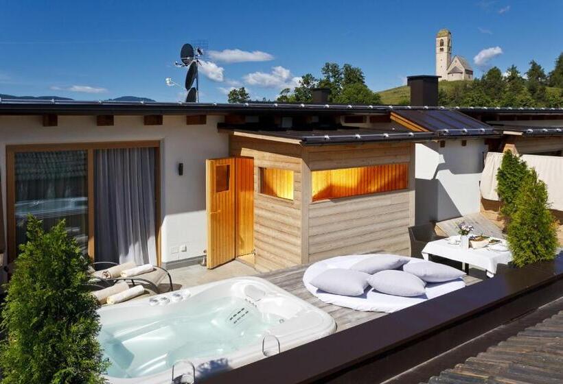 Люкс с гидромассажем, Gartenhotel Völser Hof   Adults Only
