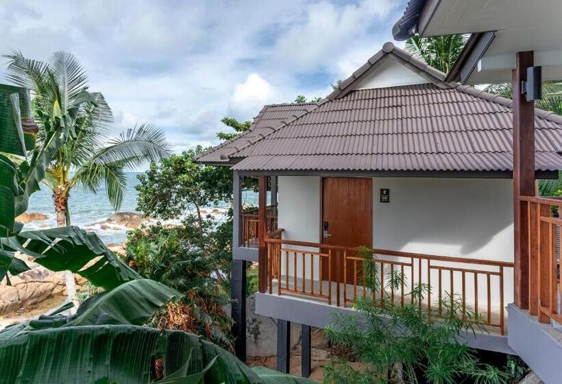 اتاق اساندارد با چشم‌انداز جانبی به دریا, Vikasa Yoga Retreat