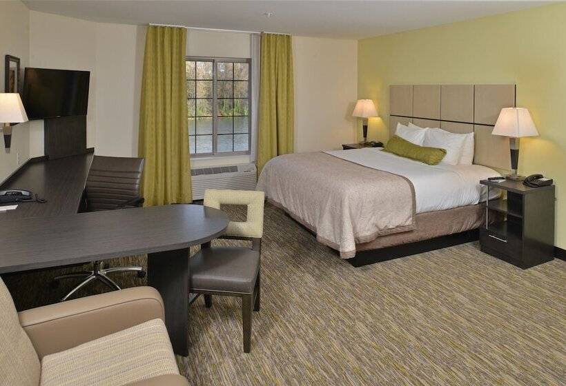 Студия Стандарт Двуспальная Кровать, Candlewood Suites Eugene Springfield, An Ihg