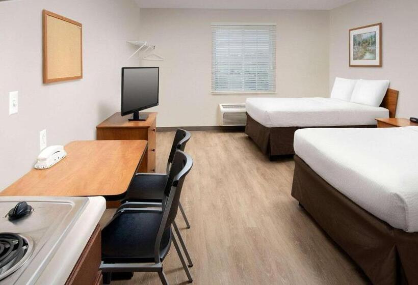 Номер Стандарт 2 Двуспальные Кровати, Woodspring Suites Huntsville/ Madison