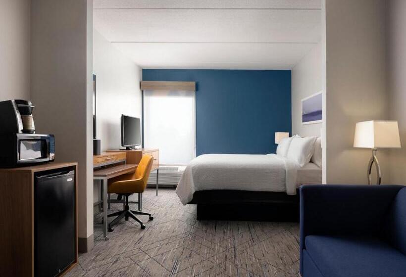 Suíte Cama King, Holiday Inn Express And Suites New Orleans Airport, An Ihg