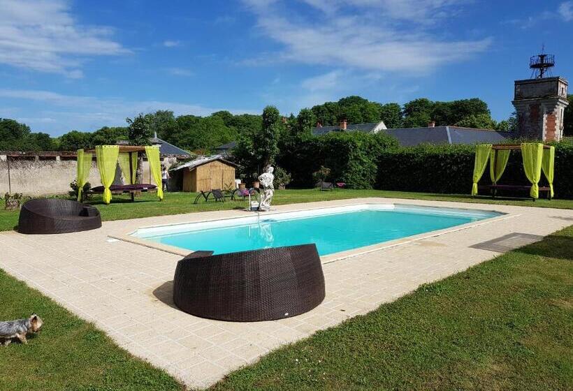 Четырехместный Номер Стандарт, Château De Jallanges & Spa à Vouvray   1h De Spa Incluse Par Jour