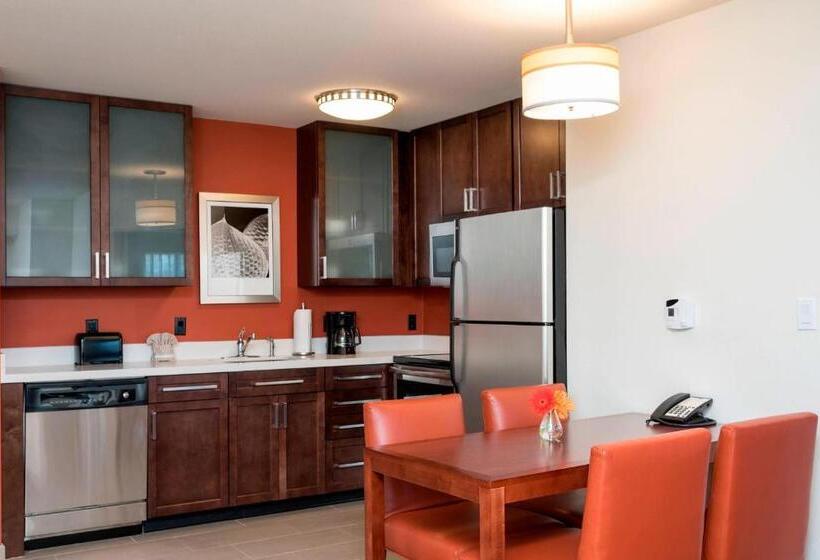 带大床的套房, Residence Inn By Marriott Austin   University Area