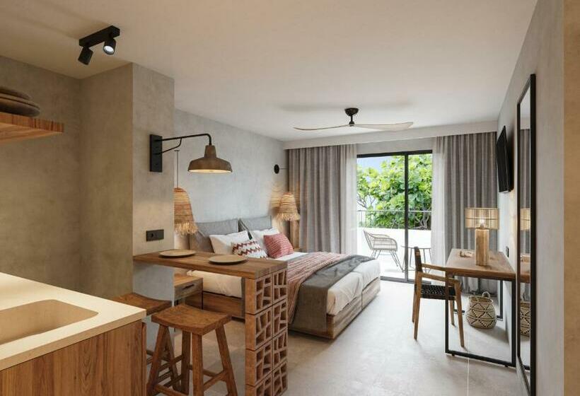 استودیو استاندارد با بالکن, Aparthotel Casita Blanca   Adults Only 3sup