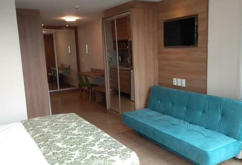 آپارتمان 1 خوابه با چشم‌انداز, Flat Vista Azul