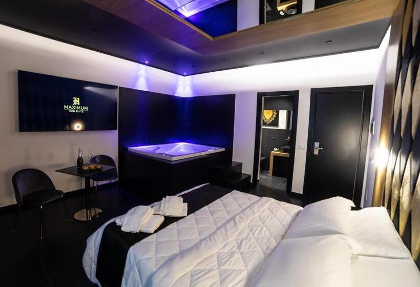 اتاق استاندارد با تخت بزرگ, Maximum Hub Suite&spa