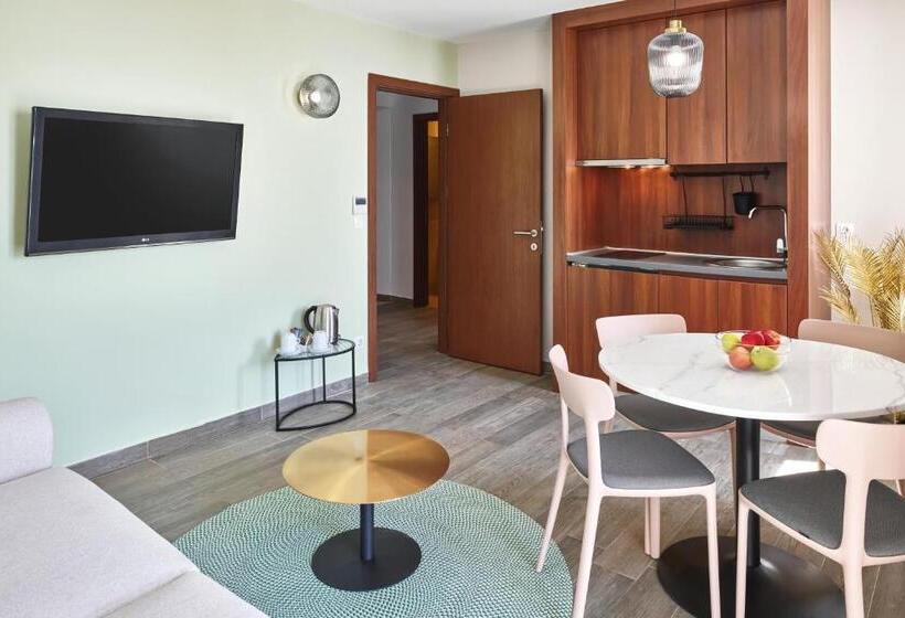 1침실 수피리어 아파트 바다 전망, Maistra Select Mlini Villas And Apartments