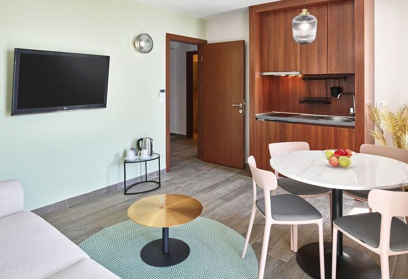 1침실 수피리어 아파트 바다 전망, Maistra Select Mlini Villas And Apartments