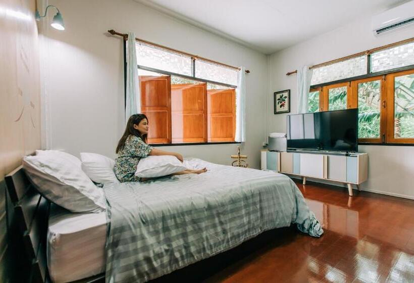 غرفة عائلية, Banya Bnb ที่พักบ้านย่าบีแอนด์บี เมืองประจวบฯ
