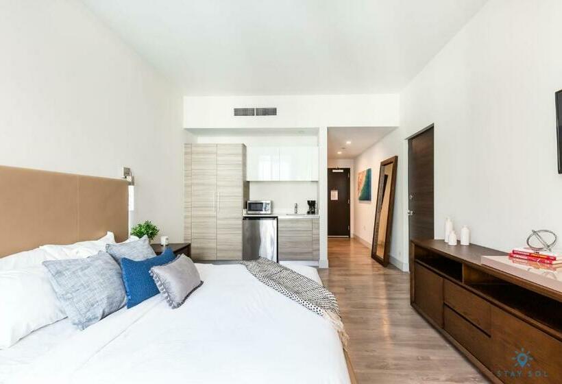 خانه 1 خوابه, Worth Traveling Rooftop Pool   Hollywood Beach   Gym