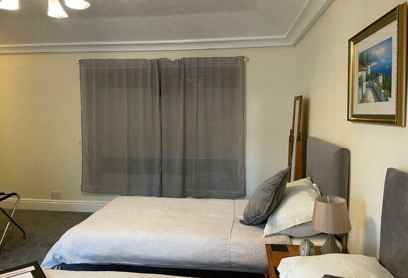 Quarto standart vista jardim, Bron Menai Guest House