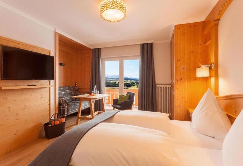Номер Стандарт с Балконом, Panorama Allgäu Spa Resort