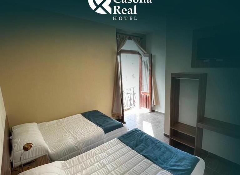 חדר לארבעה סטנדרטי עם מרפסת, La Casona Real