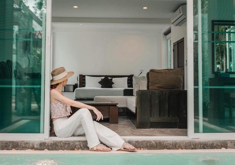 빌라 1 베드룸 - 수영장, Sairee Hut Resort Koh Tao