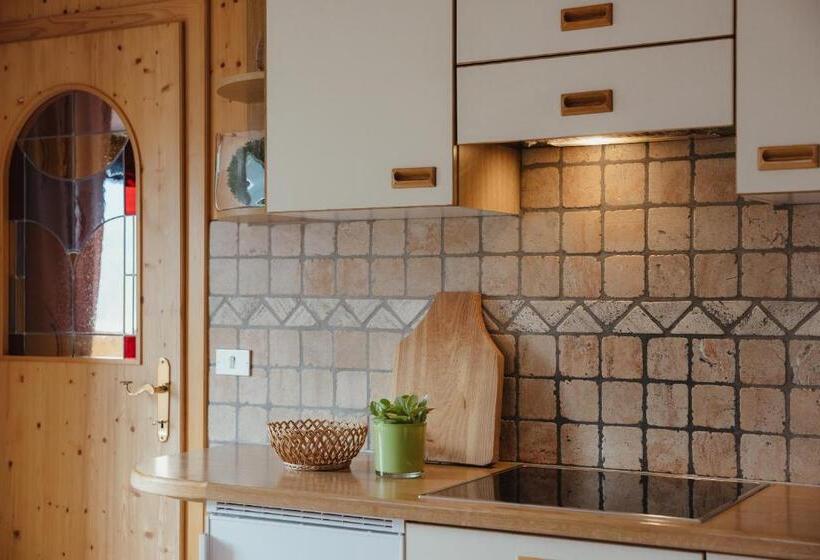 Апартаменты 1 Спальня с Балконом, Oberaldoss Residence Wellness