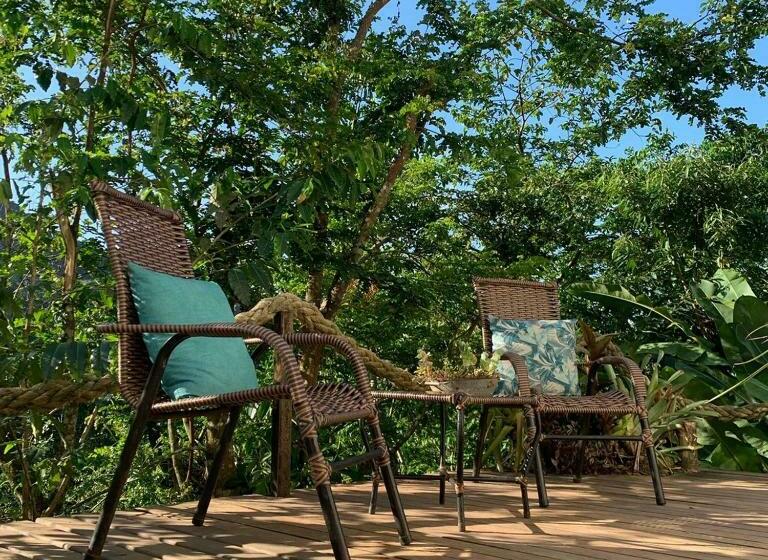 اتاق استاندارد با بالکن, Suites Casa Do Indio Jungle, A Melhor Vista Da Floresta