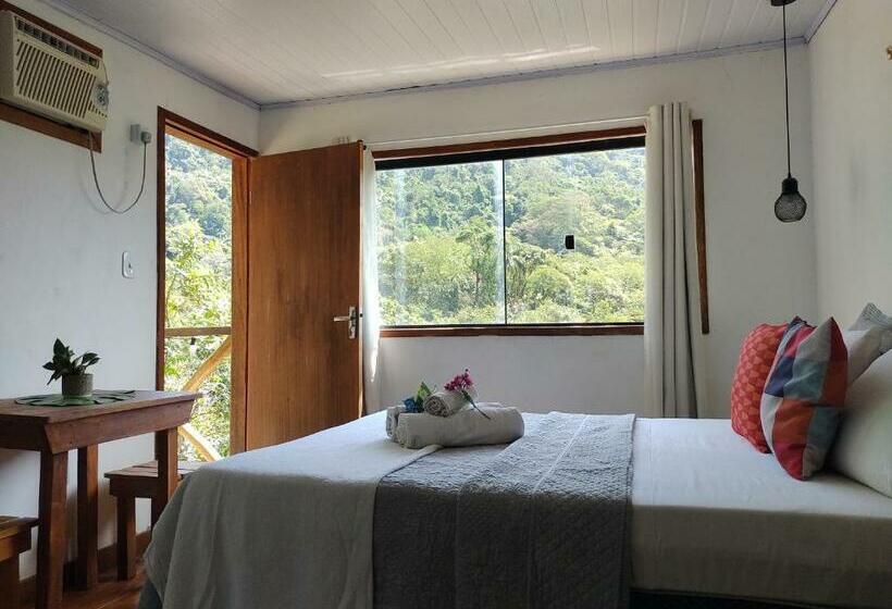 اتاق استاندارد با بالکن, Suites Casa Do Indio Jungle, A Melhor Vista Da Floresta