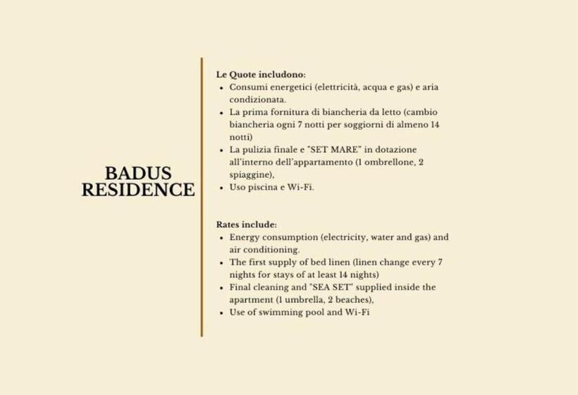 استودیوی استاندارد, Residence Con Piscina A Badesi, Appartamenti Con Wifi E A.c