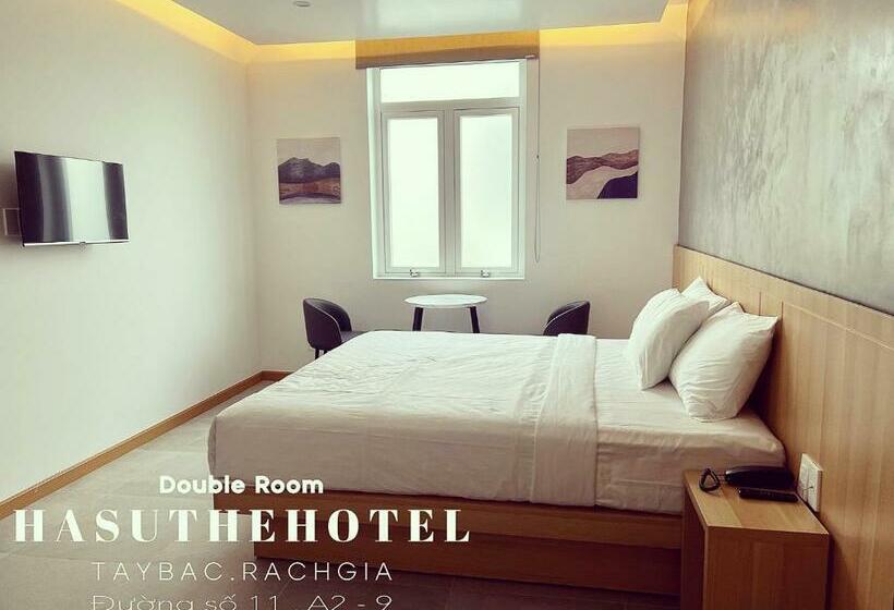 اتاق استاندارد با تخت بزرگ, Hasu The Hotel   Rach Gia
