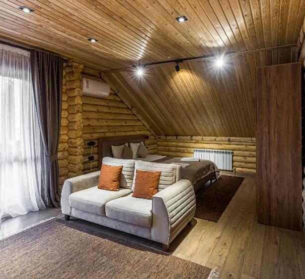 침실 1개 디럭스 빌라, Balqaragai Forest Family Resorts