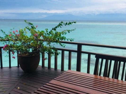 디럭스 테라스 룸 바다 전망, Mecaja Beach House
