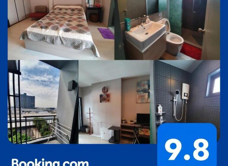 Студио Стандарт Вид на Бассейн, Ideo S115 New Luxury Condominium At Sukhumvit 115