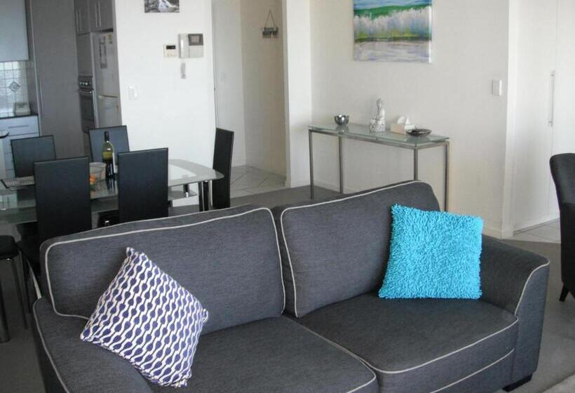 2침실 디럭스 아파트 바다 전망, Meridian Alex Beach Apartments