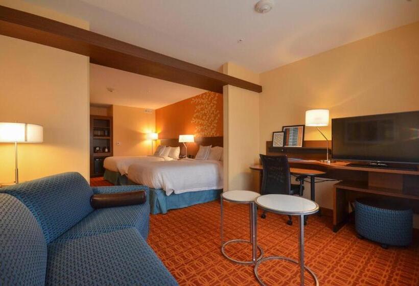 Студия Стандарт, Fairfield Inn & Suites By Marriott St. Louis Pontoon Beach/granite City, Il