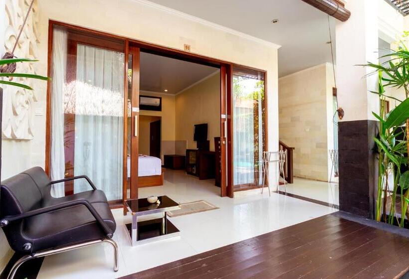 غرفة ديلوكس, Lumbung Sari Ubud Hotel   Chse Certified