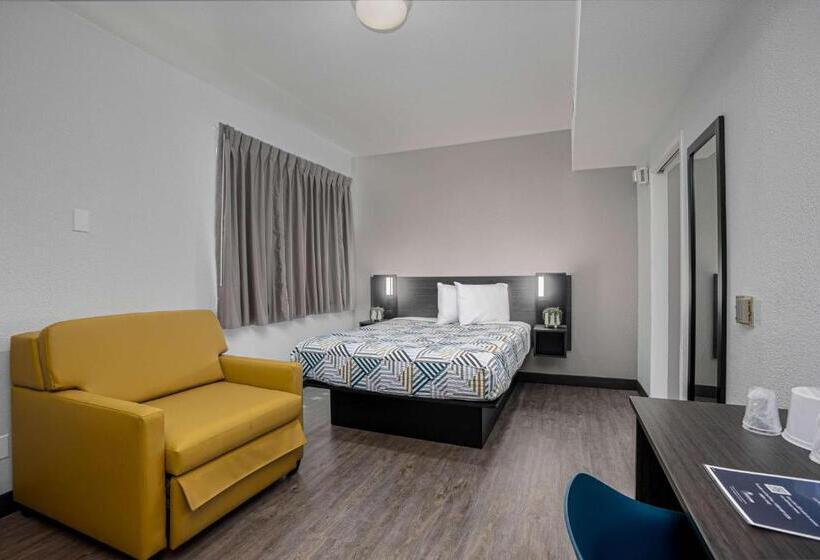 适合残疾人使用的标准间, Motel 6 San Diego, Ca   Downtown