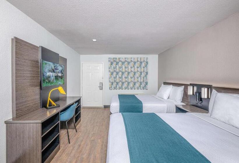 4인용 스탠다드 룸, Motel 6euless, Tx  Dallas