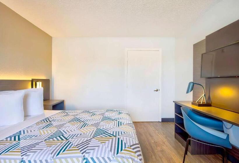 장애인을 위한 스탠다드 룸, Motel 6vallejo, Ca  Six Flags West